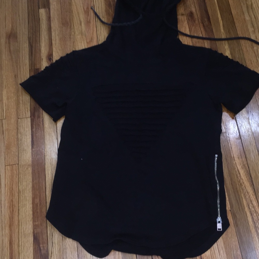 Casual black sweater